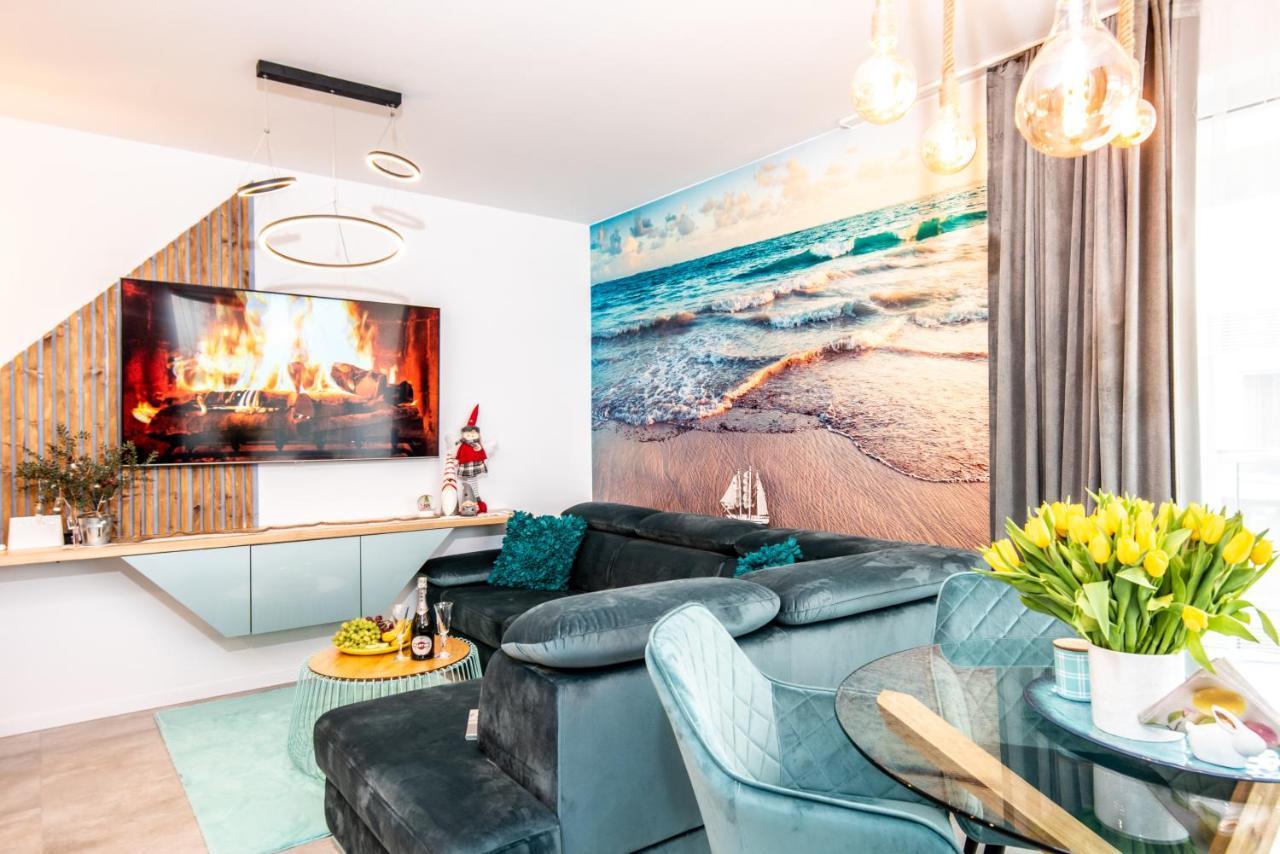 Baltic Cliff Luksusowe Apartamenty Niechorze Ngoại thất bức ảnh